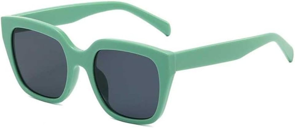 

Модные солнцезащитные очки «кошачий глаз» для женщин и мужчин, классические солнцезащитные очки в крупной оправе с защитой от УФ-излучения UV400, ретро-очки KTUCN, Green