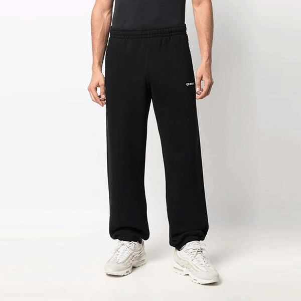 Брюки men's fw21 caravaggio painting bundle feet sports pants/trousers/joggers black Off-White, черный — фото 4