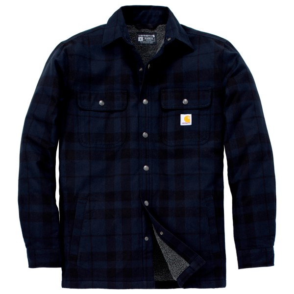 

Куртка-Рубашка на фланелевой подкладке из шерпы - куртка для отдыха Carhartt, синий