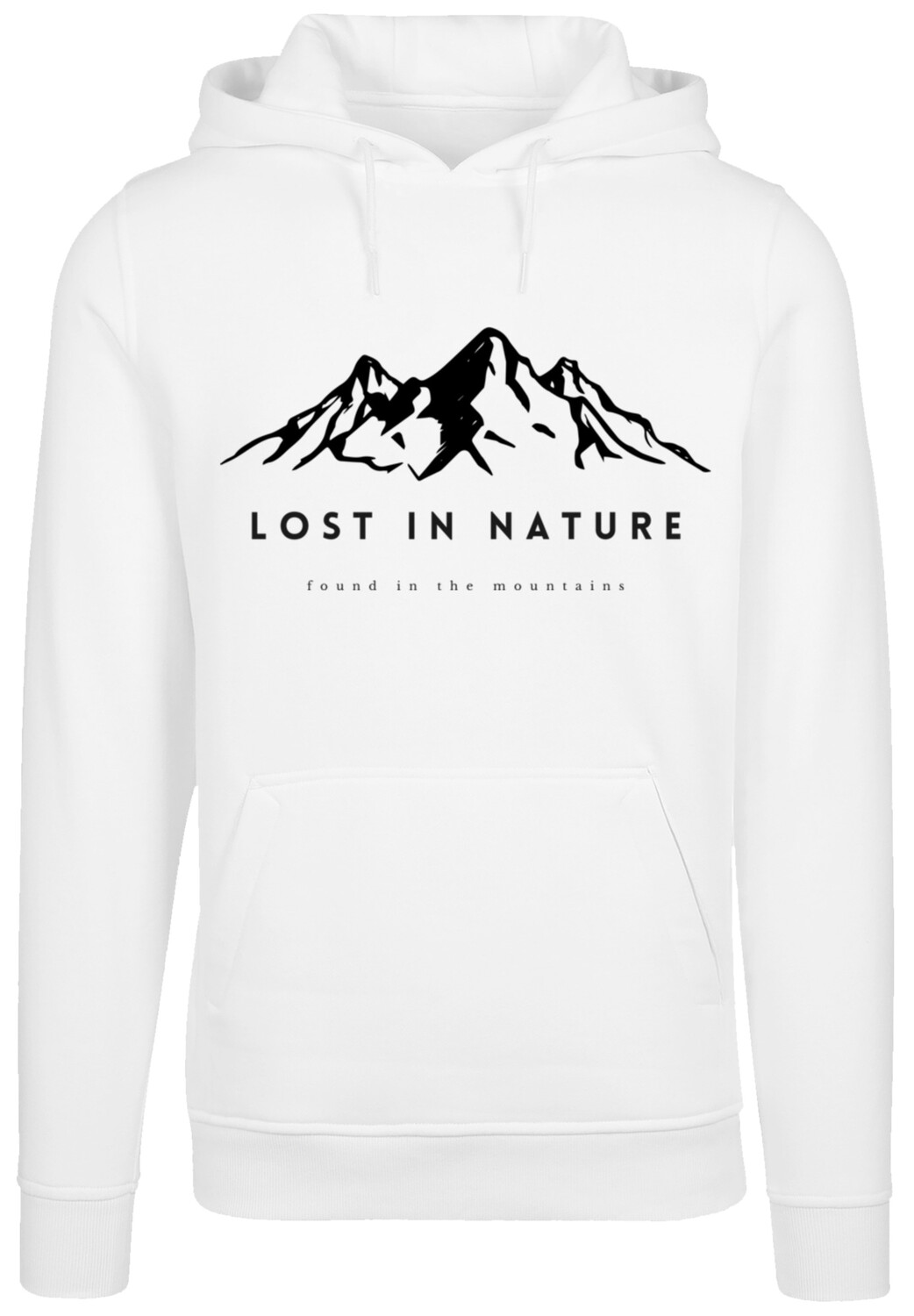 

Пуловер F4NT4STIC Hoodie Berge Natur Winter PLUSSIZE, белый