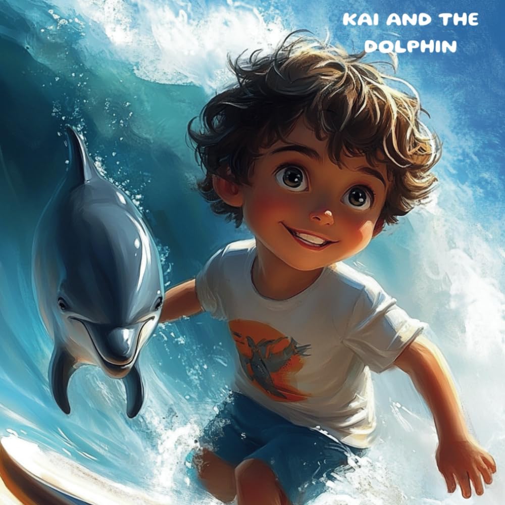 

The adventures of Kai the Surfer : Kai and the Dolphin: Kai’s Beach Adventures - Dive into the exciting world of Kai, a fearless six-year-old surfer with a heart full of adventure! (Independently published)