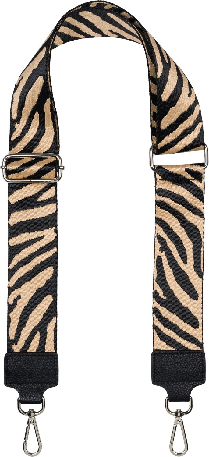 

Сумка через плечо styleBREAKER Taschengurt Zebra, светло-коричнево-черный