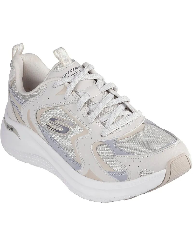 Кроссовки Skechers Arch fit 2.0 Vintage Luxe в натуральном цвете — фото 2