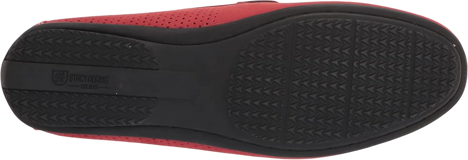 Туфли Stacy Adams Herren Corby Fahrer-Slipper, Red — фото 4