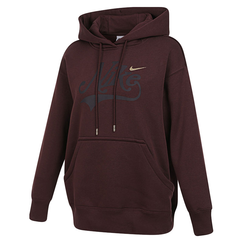 

Nike Толстовка женская темно-красная