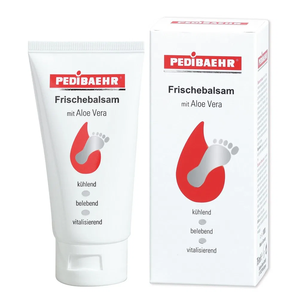 Охлаждающий бальзам для ног PediBaehr Fresh Foot Balm с алоэ вера, 75 мл Pedibaehr
