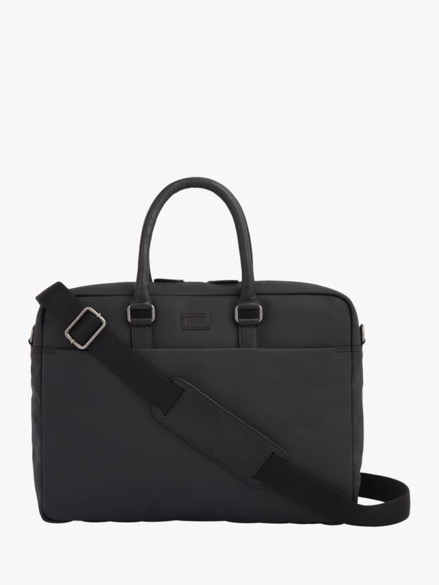 

Сумка для ноутбука из вощеного холста и кожи grantham OSPREY LONDON, черный