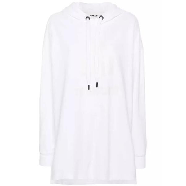 

Футболка shannon logo-printed hoodie Etoile Isabel Marant, белый