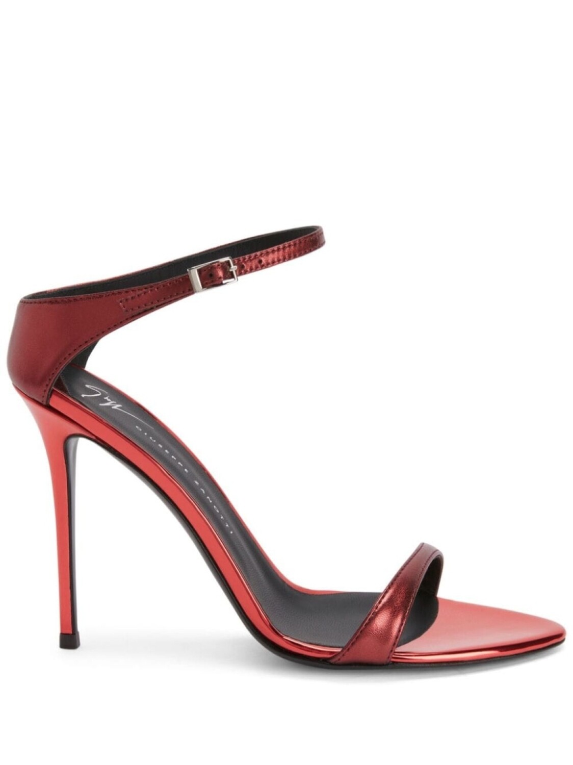 

Giuseppe Zanotti босоножки Beverlee 105 на шпильке, красный
