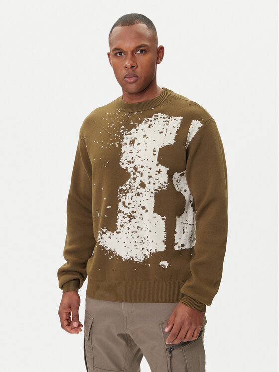 

Свитер relaxed fit Sprayed 89 D27772-D488 G-Star Raw, зелёный