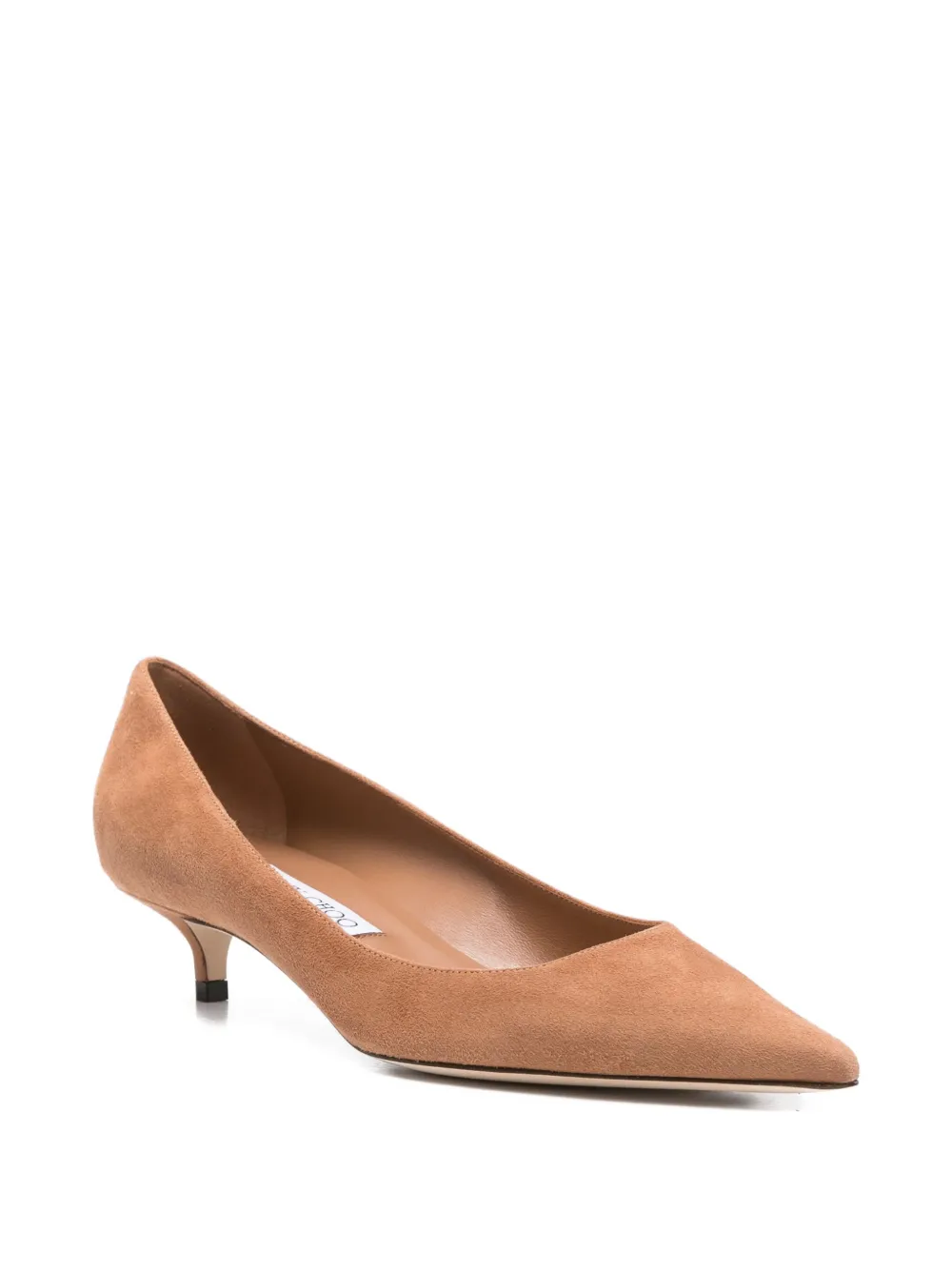 Туфли Amelia 40 с заостренным носком JIMMY CHOO, нейтральный — фото 2