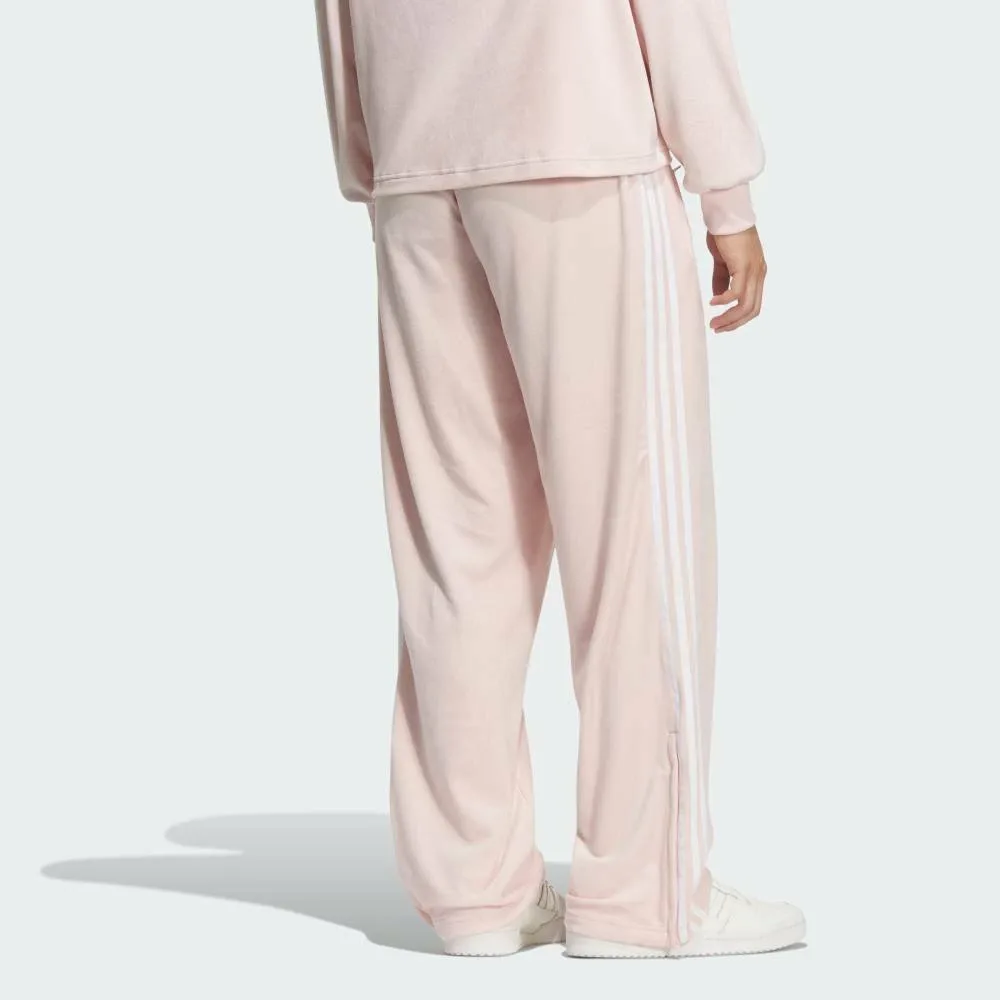 Спортивные брюки Adidas FB TP из велюра, цвет Pink — фото 4