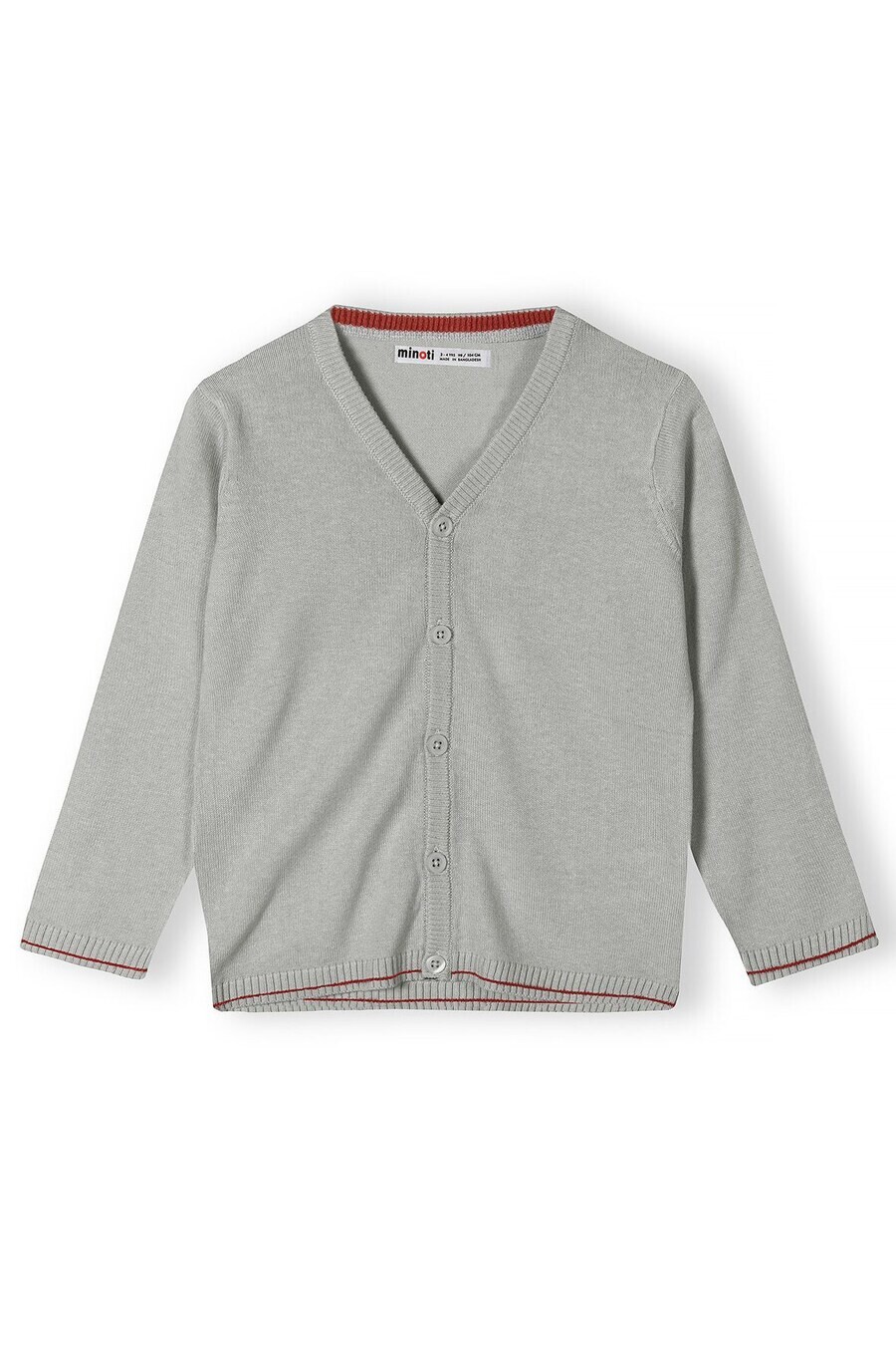 

Кардиган MINOTI Knit Cardigan, серый