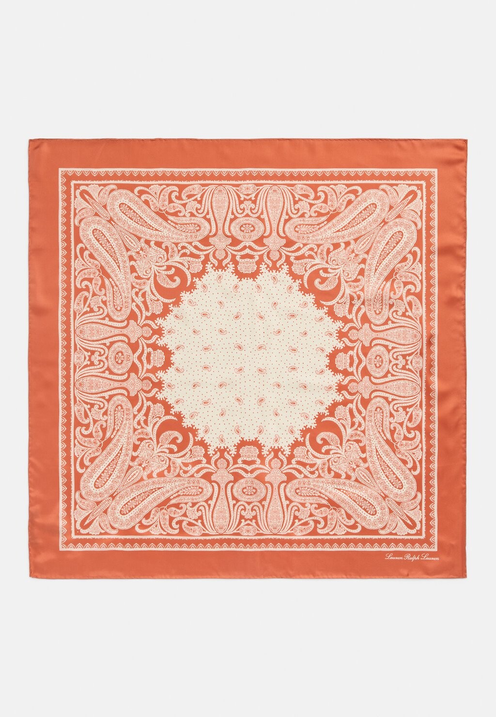 

Шарф PAISLEY SANDWASHED BANDANNA Ralph Lauren, оранжевый