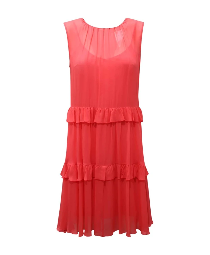 

Платье из двух частей, сшитое из ткани рипреза. Max Mara, розовый