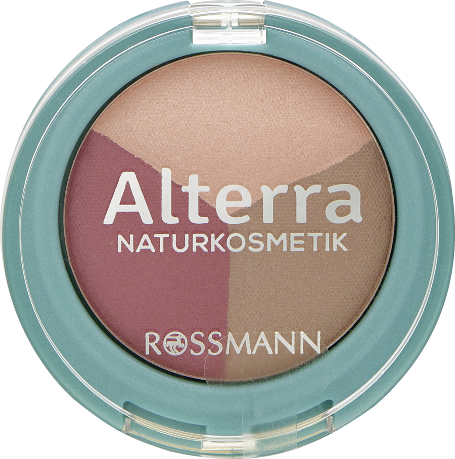 

Тени для век Alterra NATURKOSMETIK Lidschatten Trio 09 Rosy Dreams