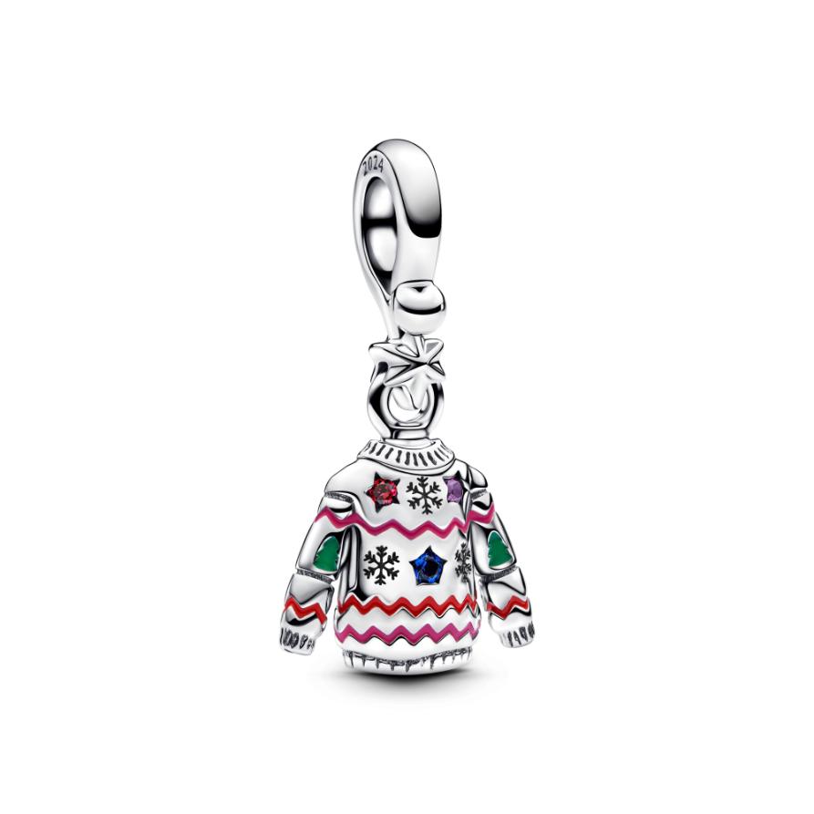 

Шарм Christmas Sweater Dangle Pandora, стерлинговое серебро