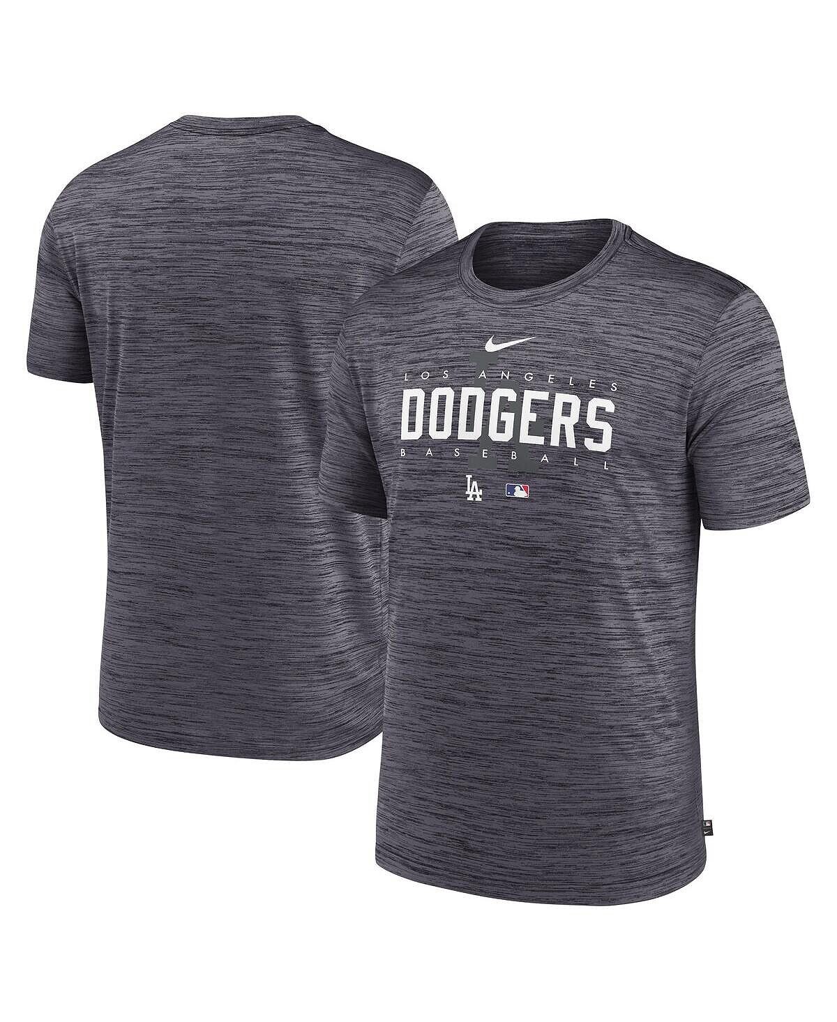 

Мужская футболка цвета угольно-серого цвета Los Angeles Dodgers Authentic Collection Velocity Performance Practice Practice Nike, Серый, Мужская футболка цвета угольно-серого цвета Los Angeles Dodgers Authentic Collection Velocity Performance Practice Pra