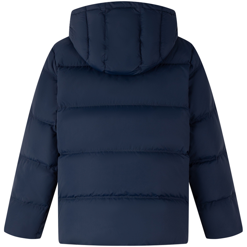 Пуховик для детей 3-7 лет Tommy Hilfiger, темно-синий — фото 4