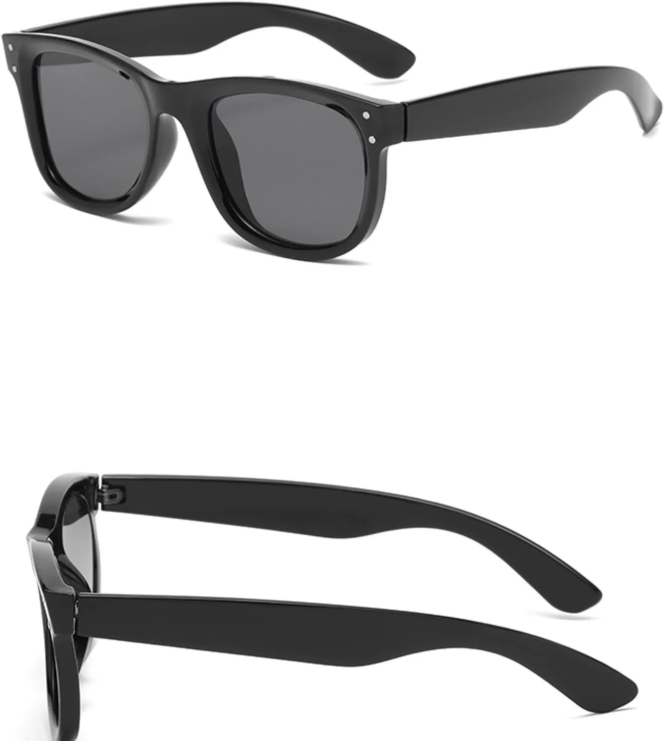 

Модные ретро-солнцезащитные очки для женщин с защитой от УФ-излучения UV400, винтажные солнцезащитные очки для мужчин, широкозеркальные очки TKKTLLT, White Grey