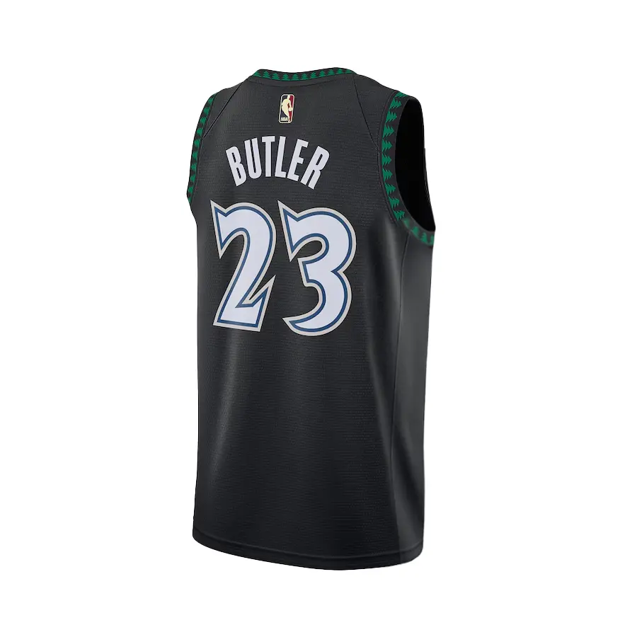 Джерси Minnesota Timberwolves 2025/26 Hardwood Classics мужская Dri FIT NBA Swingman Nike, черный — фото 4