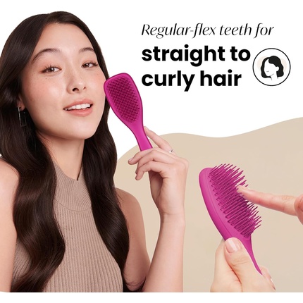 Расческа Ultimate Detangler Hairbrush устраняет узелки и уменьшает ломкость волос Tangle Teezer — фото 3