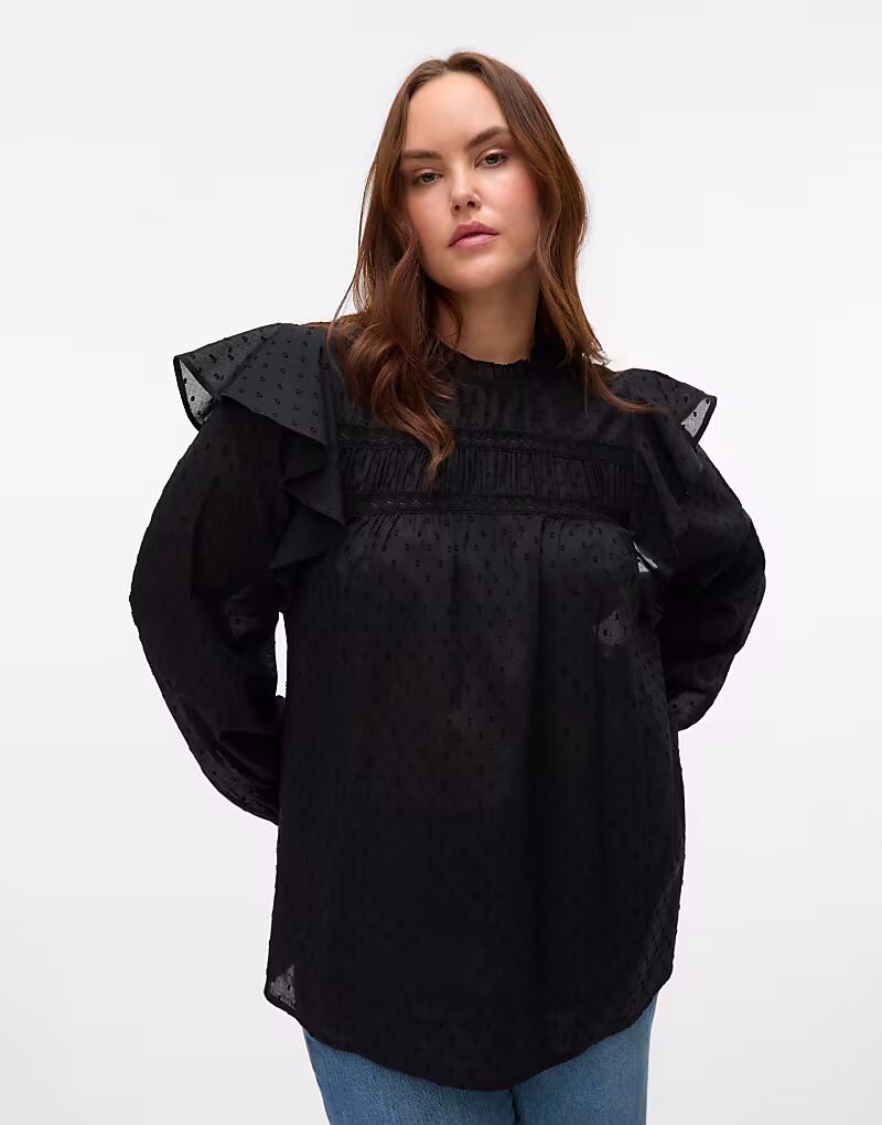 

Черная блузка Vero Moda Curve