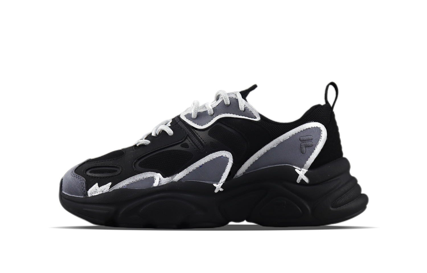 

Fila Mars 2 Износостойкие низкие повседневные кроссовки унисекс серебристо-серого цвета