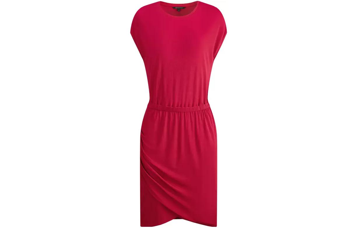 

Женское платье с короткими рукавами AE SS23 ARMANI EXCHANGE, розовый