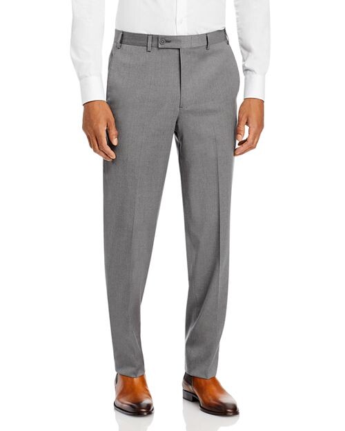 

Классические брюки обычного кроя The Men's Store at Bloomingdale's, цвет Gray