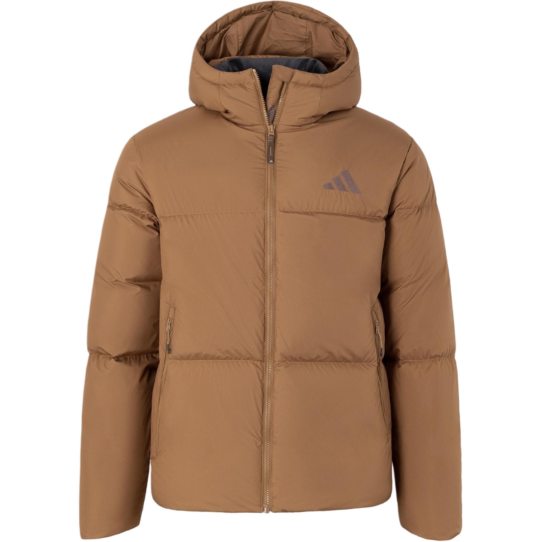 Пуховая куртка Adidas Desert Brown — фото 2