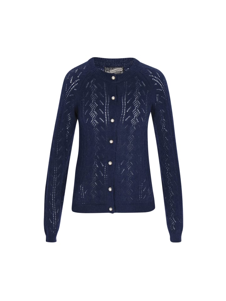 

DreiMaster Женский кардиган темно-синего цвета