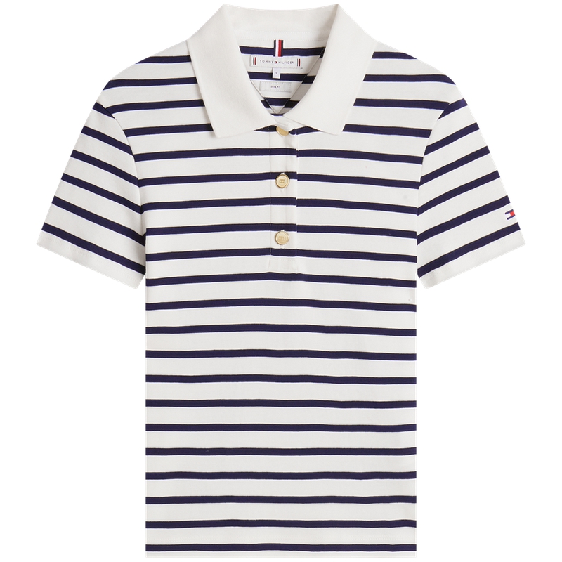 Поло для женщин Tommy Hilfiger, темно-синий c1g — фото 2