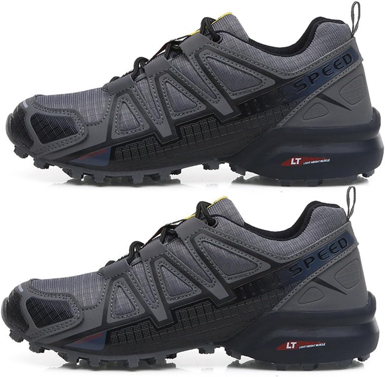 

Мужские дышащие походные кроссовки KtEli, спортивные для ходьбы и тенниса, слипоны для бега, размер 39, цвет: A, 39 E