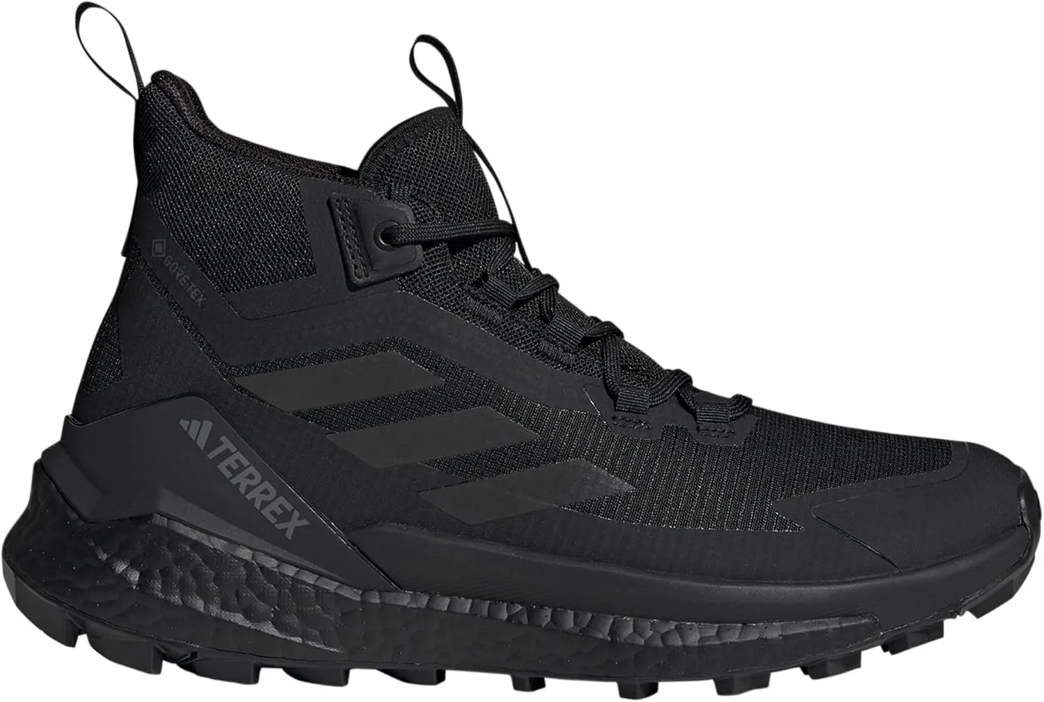 Мужские походные ботинки Adidas Terrex Free Hiker 2.0 с Gore-tex, черный/серый — фото 4