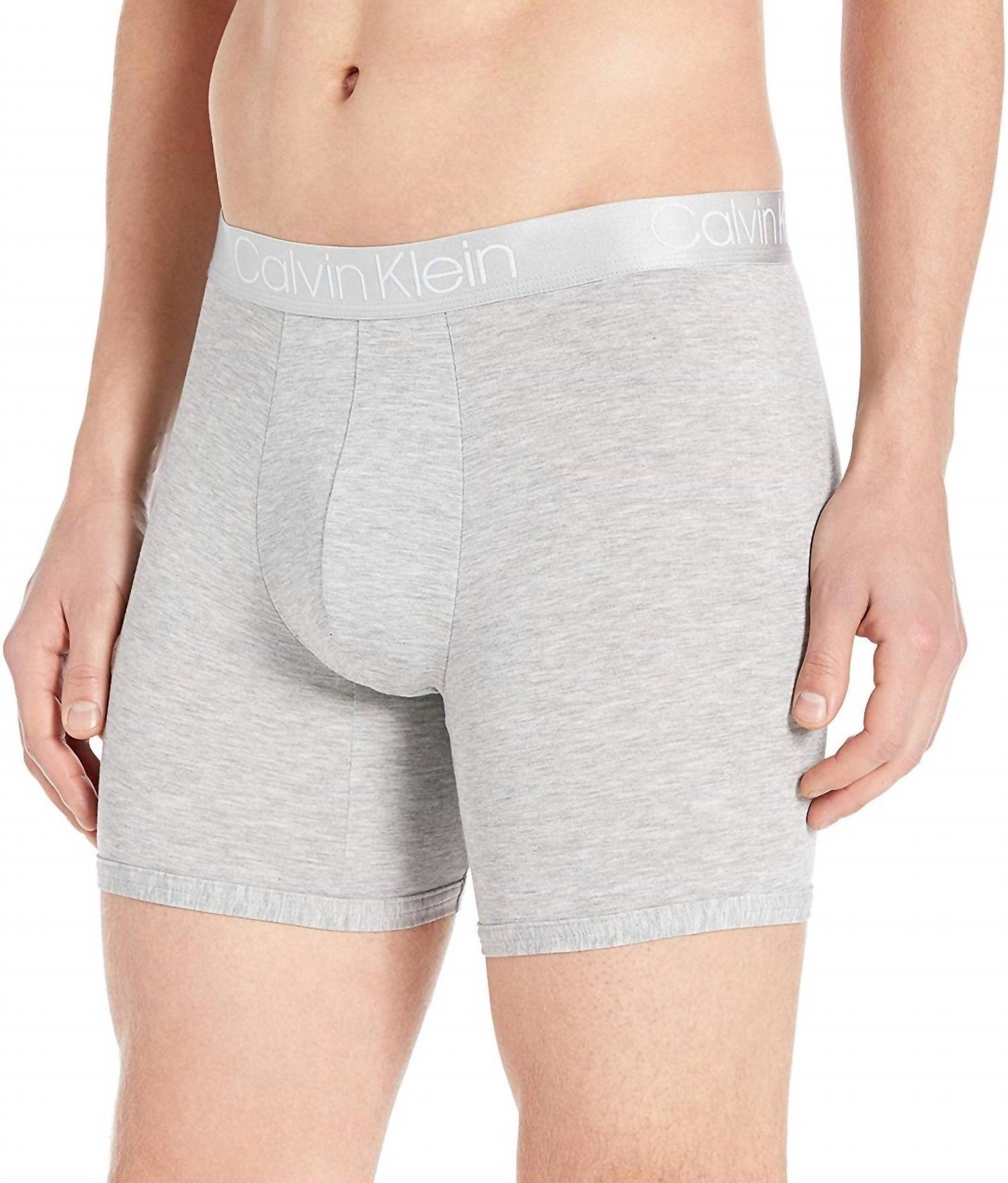 

Ультрамягкие трусы-боксеры из модала серого цвета Calvin Klein