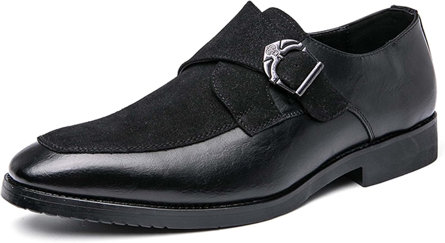 

Мужские лоферы Penny с классической пряжкой, деловые повседневные и формальные туфли, противоскользящие, для ходьбы, вождения, офиса, вечеринок, свадеб, костюмов, платьев, кожаные туфли Generic, черный