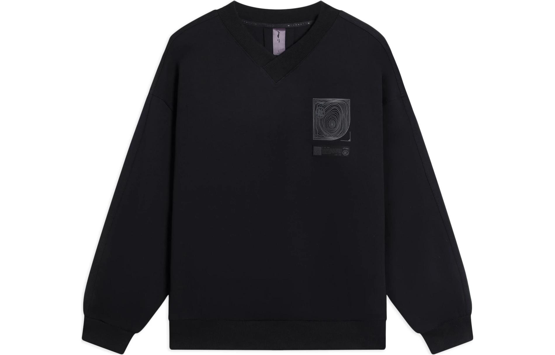 

Футболка унисекс черная LINING