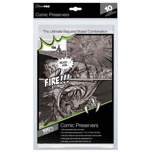 

Папка для карт Current Comic Preservers 7″ X 10″ – 10Ct Ultra Pro