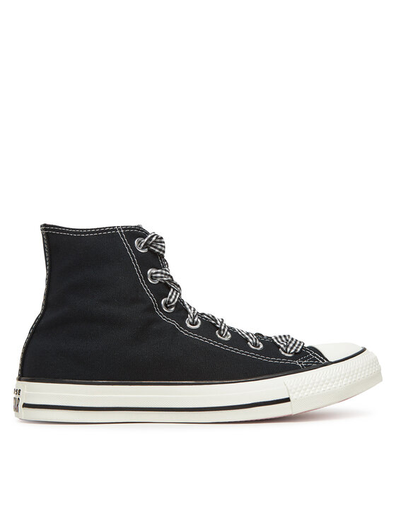 Тканевые кроссовки Chuck Taylor All Star Gingham A13661C Converse, черный