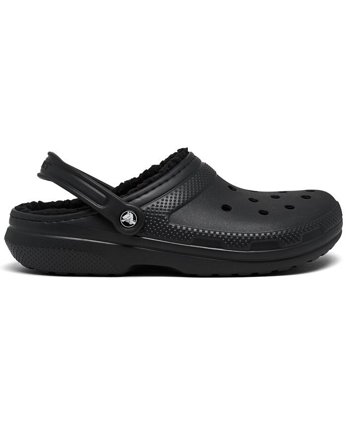 Мужские и женские сабо на классической подкладке Finish Line Crocs, черный — фото 2