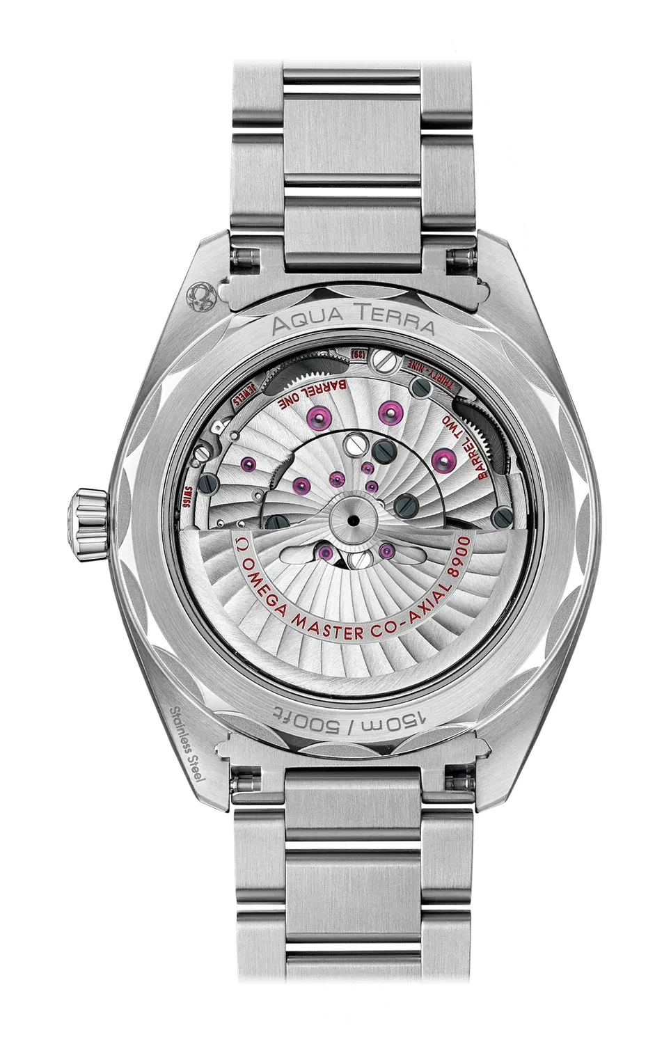 СИМАСТЕР АКВА ТЕРРА 150М OMEGA CO-AXIAL MASTER CHRONOMETER 41 ММ - 220.10.41.21.03.004, серебряный — фото 2