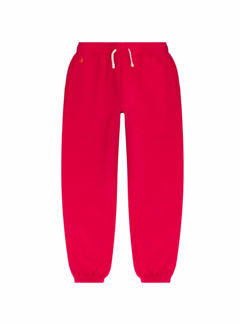 

Хлопковые джоггеры с логотипом Ralph Lauren, розовый