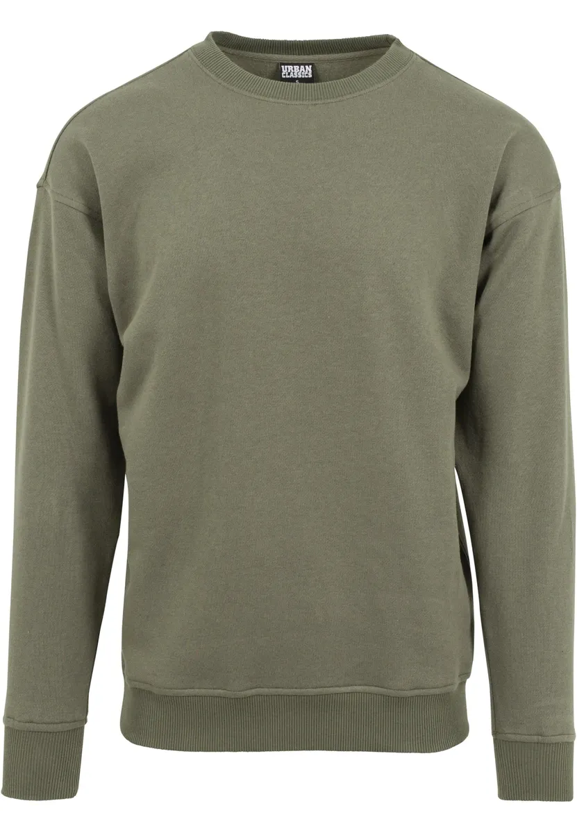 

Свитер с круглым вырезом URBAN CLASSICS " Urban Classics Men's Sweat Crewneck", оливковый