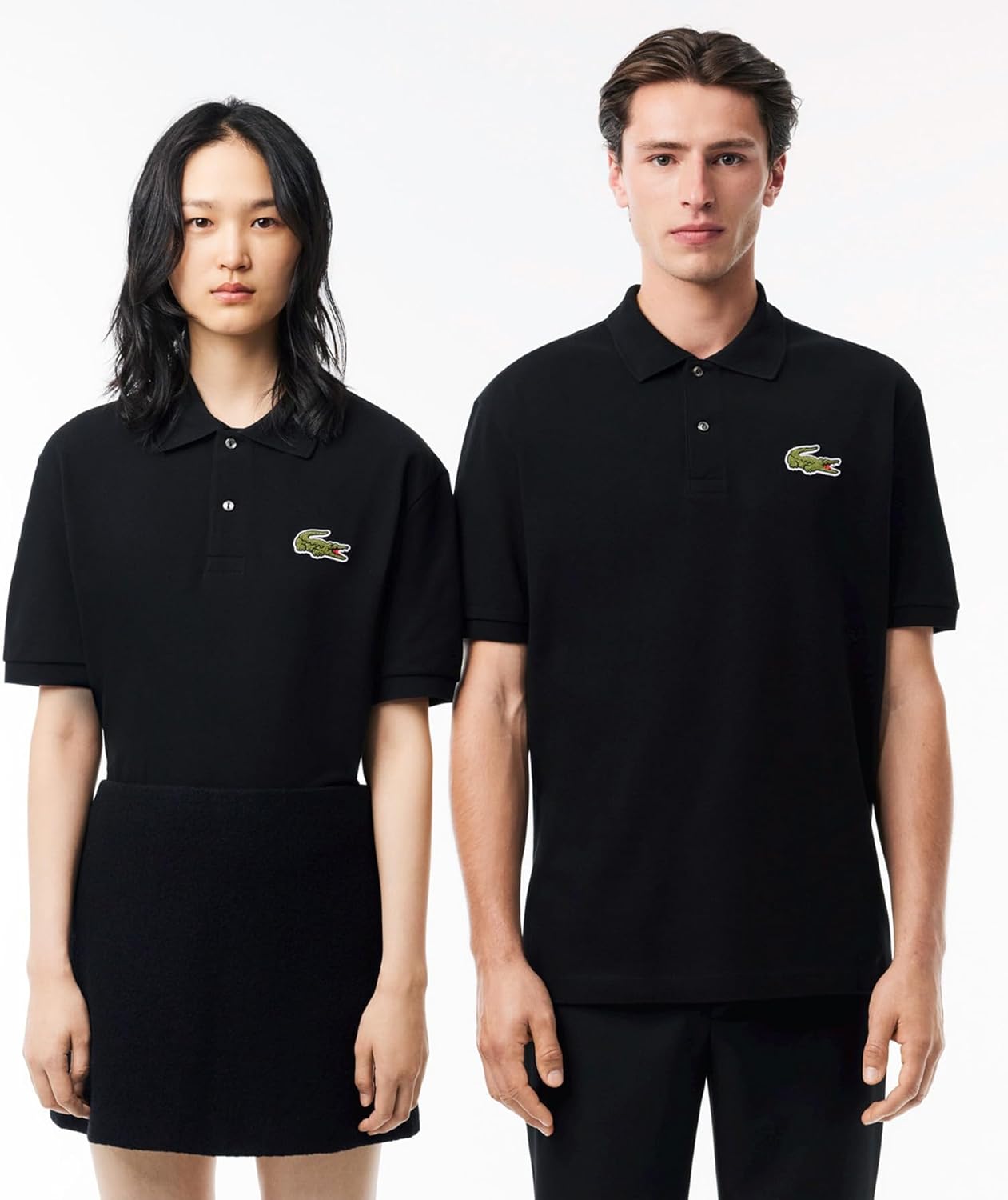 Мужская поло-рубашка LACOSTE свободного кроя Размер L.12.12, синий — фото 4