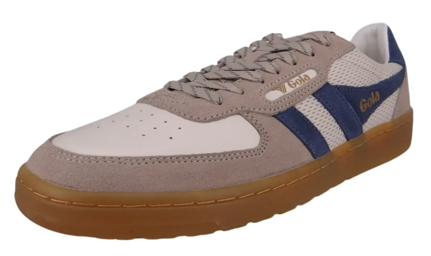 Кроссовки низкие из кожи, Gola, белый