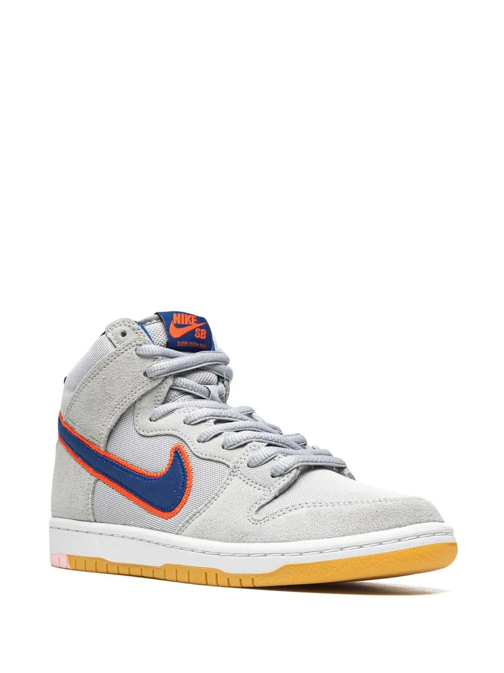 Кроссовки SB Dunk High New York Mets Nike, серый — фото 2