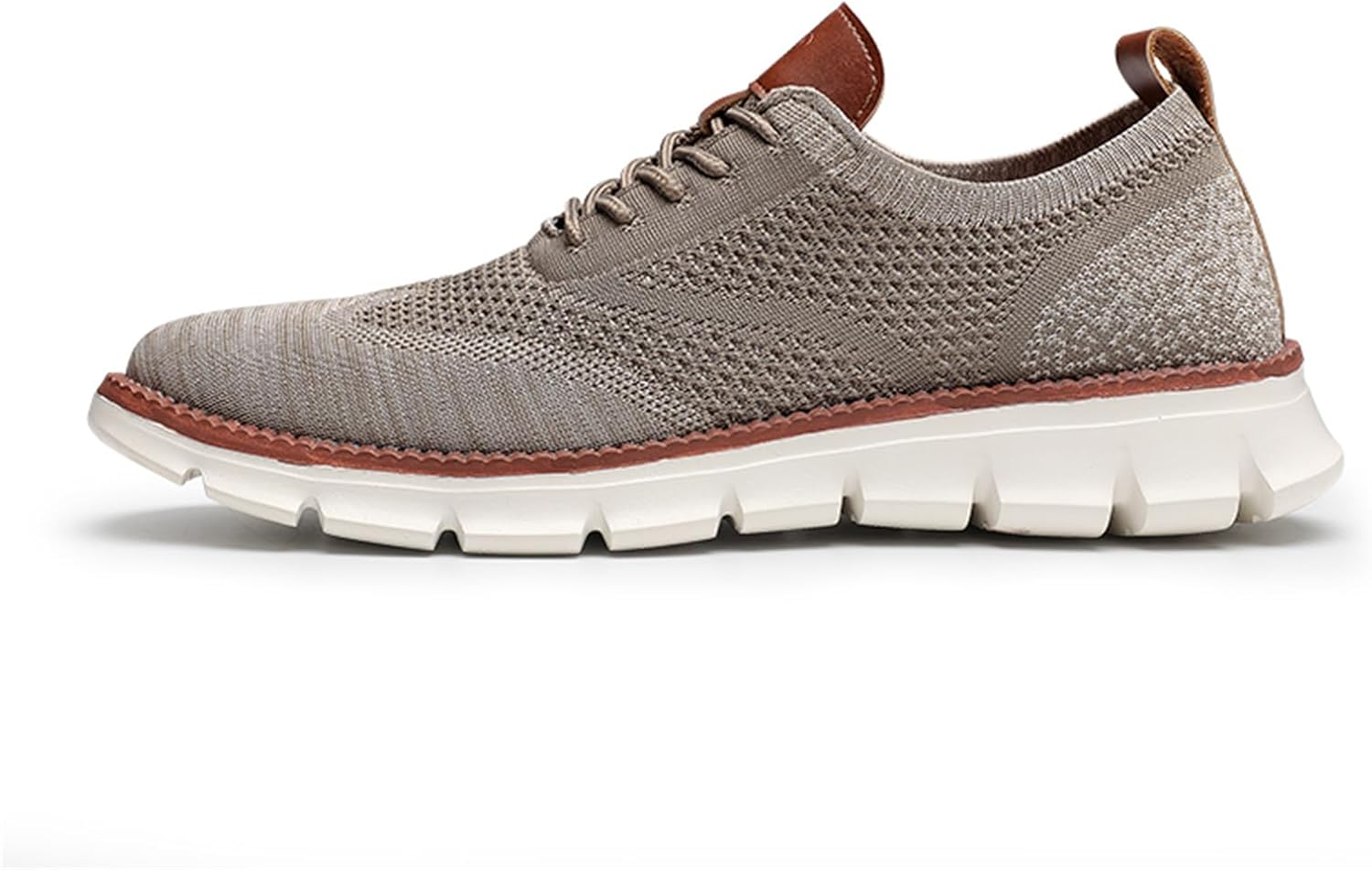 

Мужские повседневные туфли, кроссовки для мужчин, дышащие деловые легкие оксфорды Cmadolrs, хаки