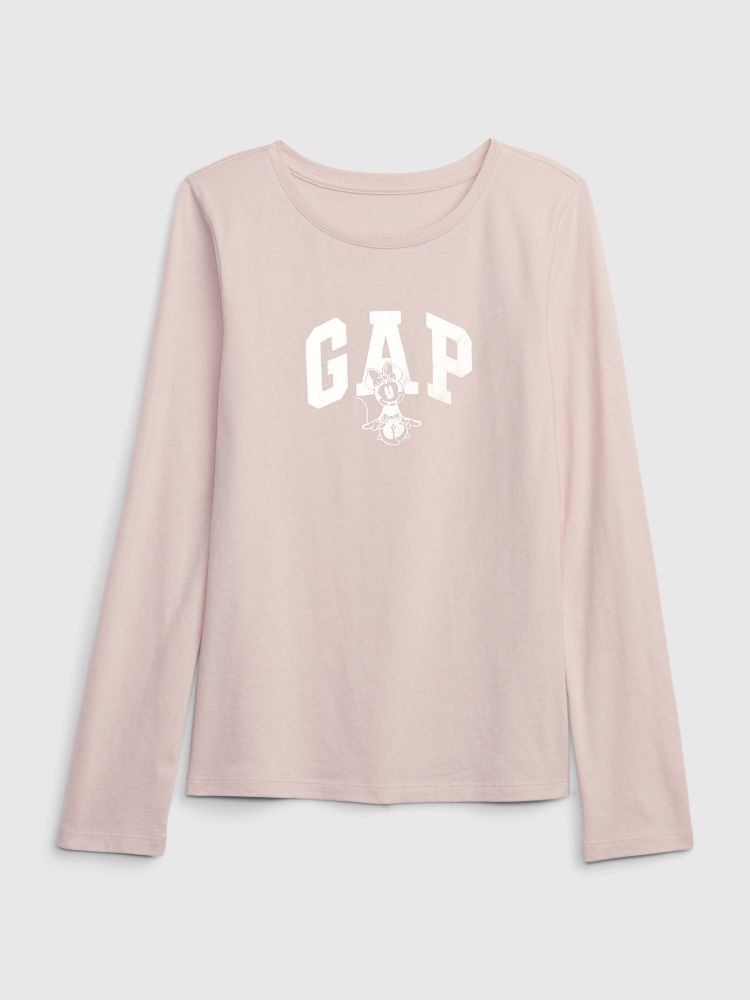 

Детская футболка с логотипом Gap, розовый