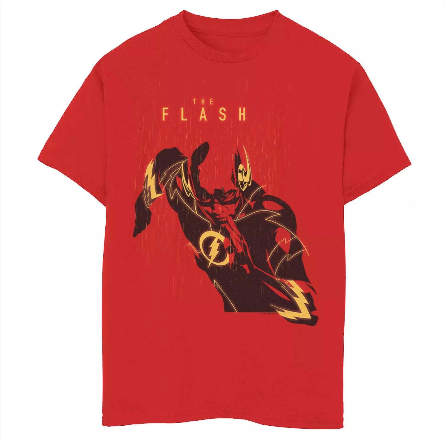 

Футболка с рисунком DC Comics «Флэш, беги под дождем» для мальчиков 8–20 лет Licensed Character